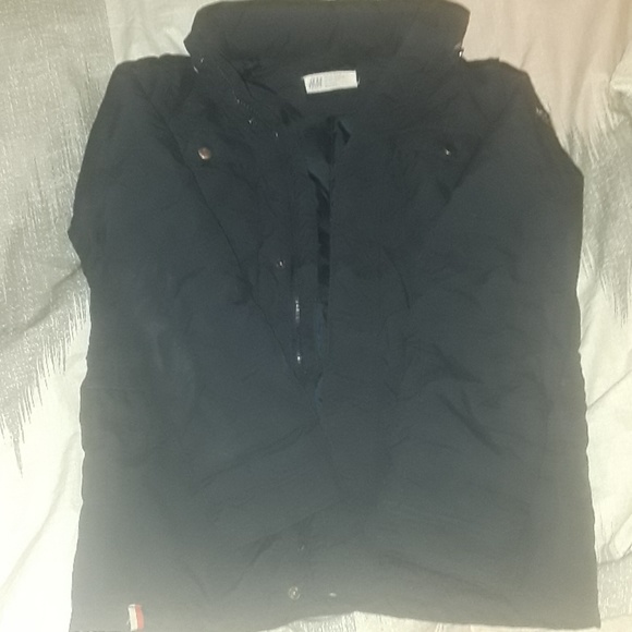 Boys navy coat - Picture 1 of 5